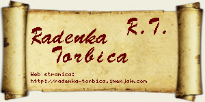 Radenka Torbica vizit kartica